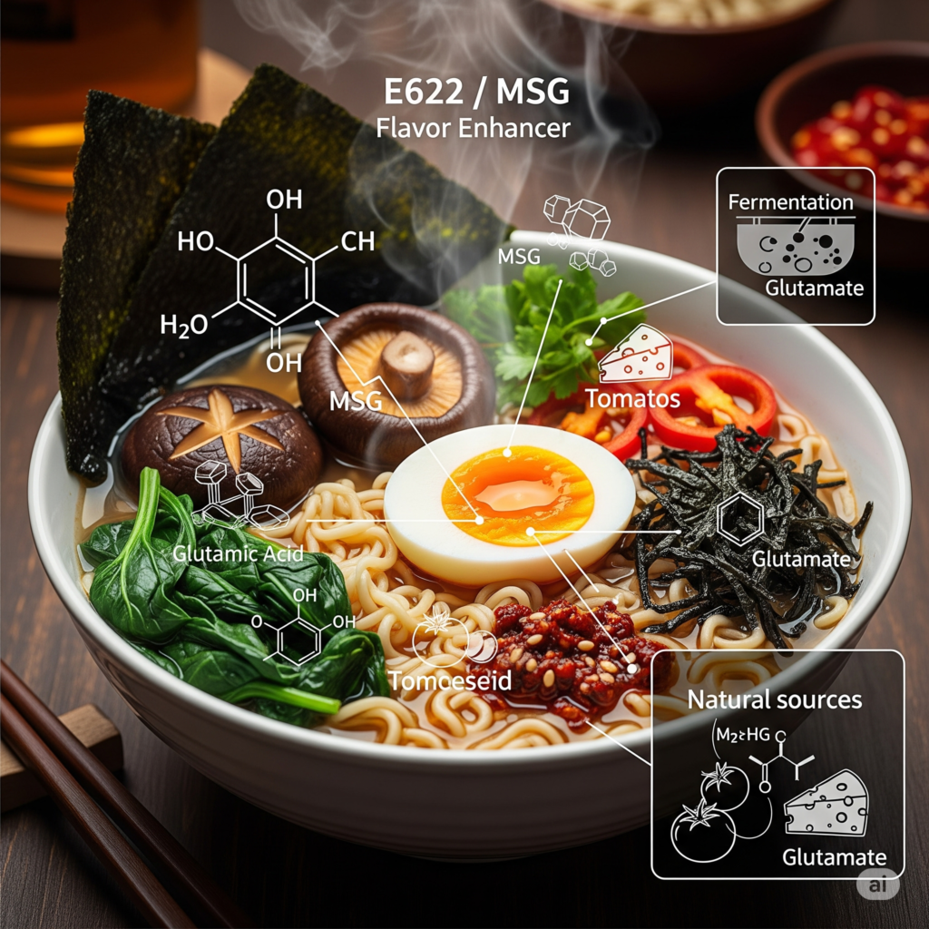Understanding E622: The Additive Behind Flavor Enhancements