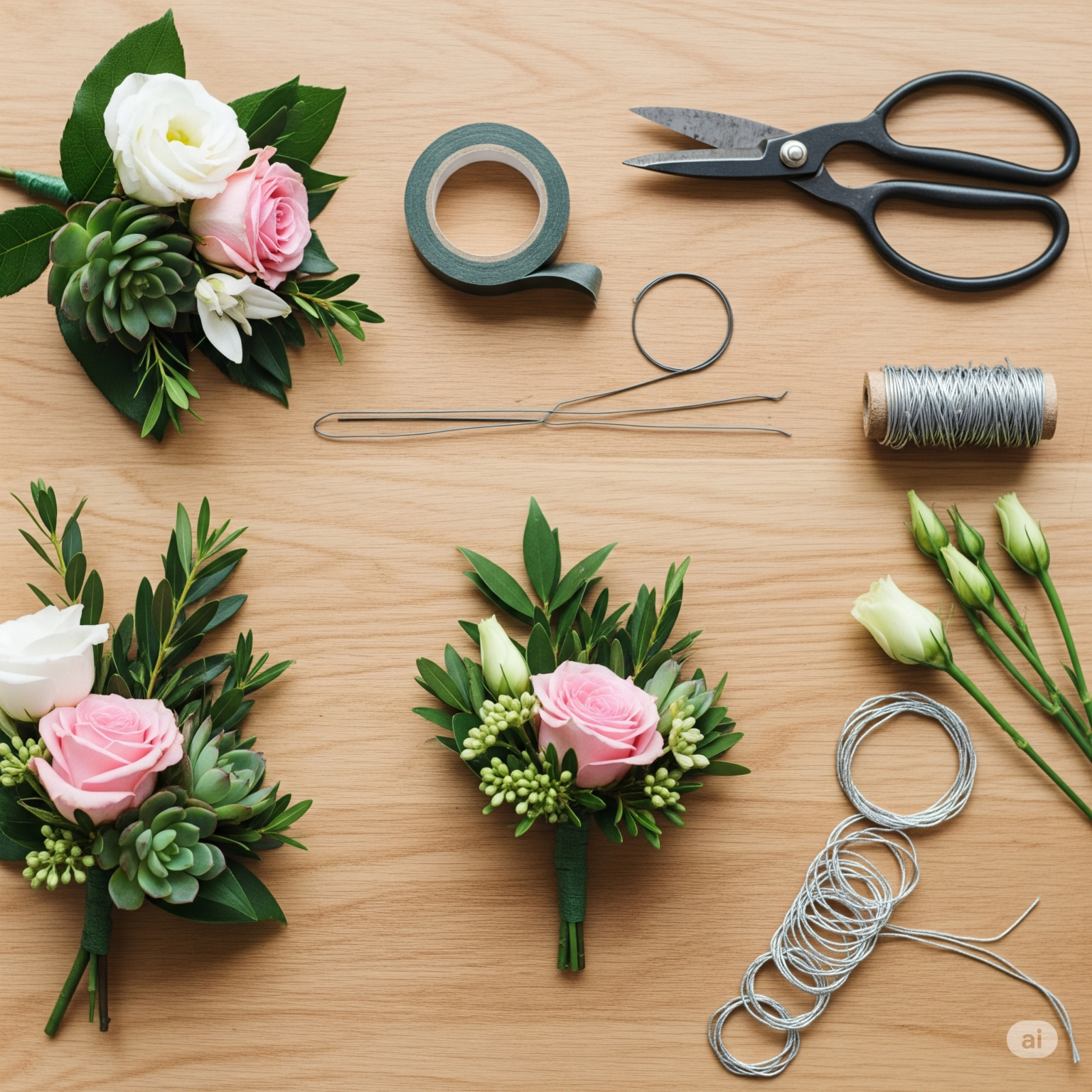 How to Make Your Own Beautiful and Affordable Boutonniere