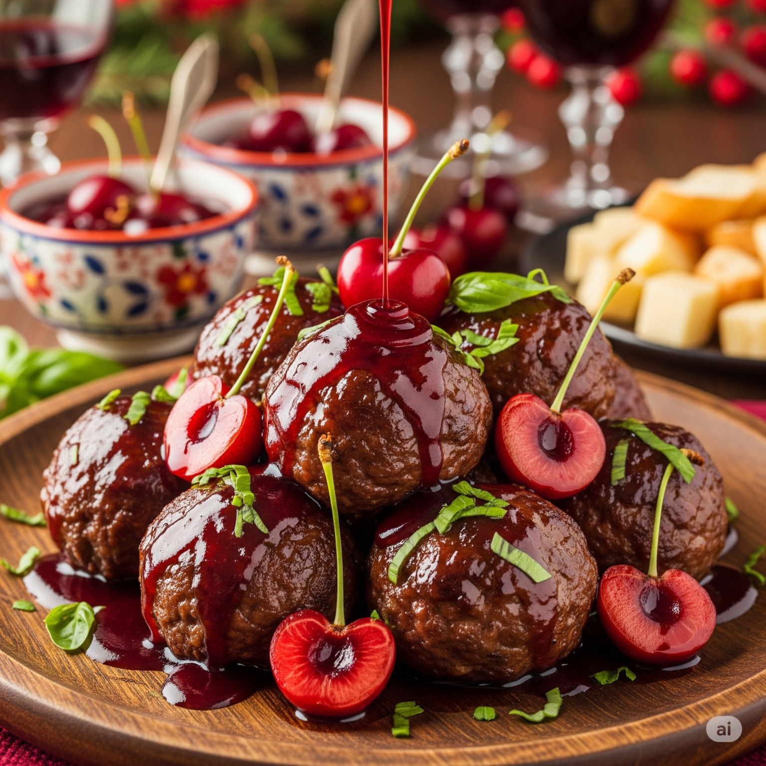 When it comes to entertaining guests or hosting a casual get-together, the key to success is offering dishes that are both delicious and easy to serve. One such standout is Cherry Meatballs, a delightful fusion of sweet and savory flavors that never fails to impress. Whether you're planning a holiday party, a game day feast, or simply want to surprise your friends with something new, these cherry meatballs are the perfect crowd-pleasing appetizer. Why Cherry Meatballs? Cherry meatballs combine the rich, savory taste of seasoned meatballs with the burst of sweetness from fresh or preserved cherries. The contrast creates a unique flavor profile that appeals to a wide range of palates. Plus, they are incredibly versatile—suitable for both casual gatherings and more formal occasions. Ingredients You'll Need To prepare these irresistible cherry meatballs, assemble the following ingredients: For the Meatballs: 1 lb ground beef or turkey 1/2 cup breadcrumbs 1/4 cup grated Parmesan cheese 1 egg 2 cloves garlic, minced 1 small onion, finely chopped Salt and pepper to taste 1 tbsp chopped fresh parsley (optional) For the Cherry Sauce: 1 cup fresh or frozen cherries (pitted) 1/2 cup honey or brown sugar 1/4 cup balsamic vinegar 1 tbsp soy sauce (optional) 1 teaspoon cornstarch mixed with 2 tablespoons water (for thickening) A pinch of chili flakes (optional, for a spicy kick) How to Make Cherry Meatballs 1. Prepare the Meatballs: In a large bowl, combine ground meat, breadcrumbs, Parmesan, egg, garlic, onion, salt, pepper, and parsley. Mix until all ingredients are well incorporated. Shape the mixture into small meatballs, approximately 1 inch in diameter. 2. Cook the Meatballs: You can bake the meatballs at 400°F (200°C) for 15-20 minutes, or cook them on the stovetop in a skillet with a little oil until browned and cooked through. 3. Make the Cherry Sauce: In a saucepan, mix together the cherries, honey, balsamic vinegar, soy sauce (if using), and chili flakes. Bring to a simmer over medium heat. Simmer for around 10 minutes, stirring occasionally, until the cherries become tender and the sauce thickens. If you prefer a smoother sauce, blend it slightly with an immersion blender. Thicken the sauce with the cornstarch mixture, cooking for another minute until glossy. 4. Combine and Serve: Add the cooked meatballs to the cherry sauce. Toss gently to coat each meatball. Serve hot or warm, garnished with extra parsley or a sprinkle of crushed red pepper for added spice. Serving Suggestions Cherry meatballs are perfect served with: Toothpicks for easy appetizer servings A side of rice or quinoa for a more filling meal Fresh salad for a light, refreshing contrast Tips for Success Use quality cherries for the best flavor. Adjust the sweetness or acidity of the sauce to taste. Prepare the meatballs in advance and reheat them with the sauce before serving. Why You Should Try Them Not only are cherry meatballs delicious, but they also add a touch of elegance and surprise to your menu. Their vibrant color and unique flavor combination make them a conversation starter and a guaranteed hit at any gathering. For more exciting recipes and gaming-inspired party ideas, visit owngaming.co.uk. Whether you're planning a themed party or just want to elevate your appetizer game, we've got you covered!