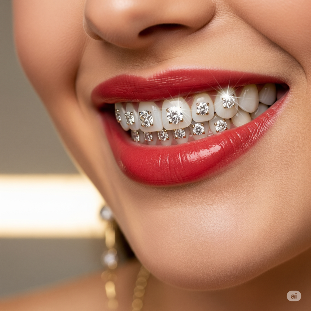 Glamour on Your Smile: Exploring Diamonds Embedded in Teeth