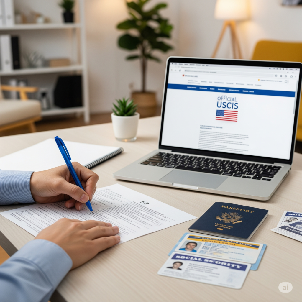 How to Print and Complete Your I-9 Form Efficiently