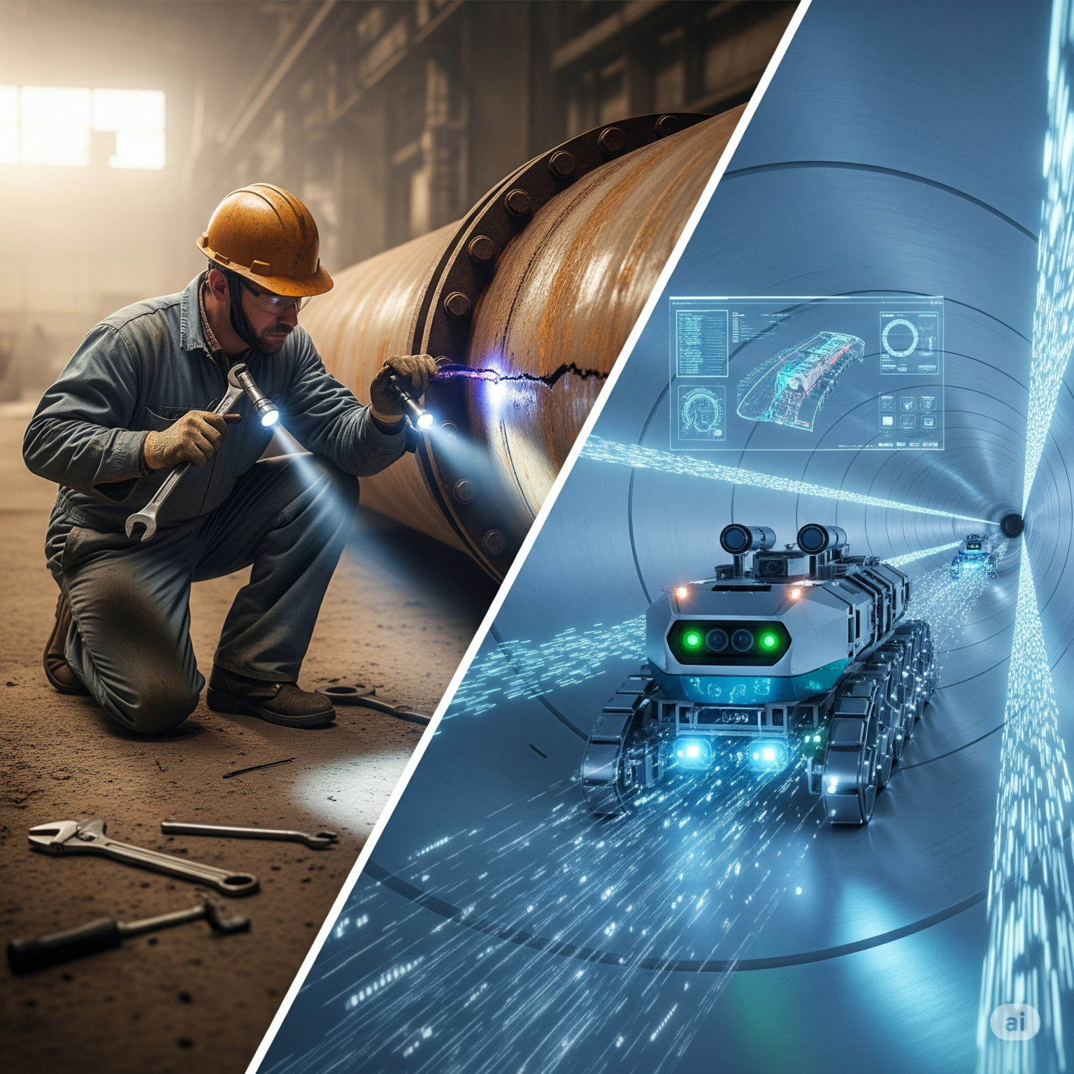 From Manual to Automated: The Evolution of Pipe Crawlers